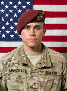 Pfc. Christian R. Sannicolas