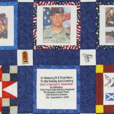 Army 2nd Lt. Darryn D. Andrews