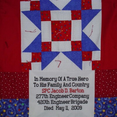 Spc. Jacob D. Barton