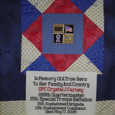 Spc. Crystal Joy Carney