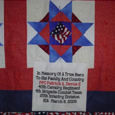 Pfc. Patrick A. Devoe III