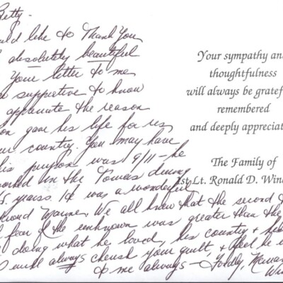 1st Lt. Ronald Winchester