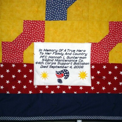 Pfc. Hannah L. Gunterman